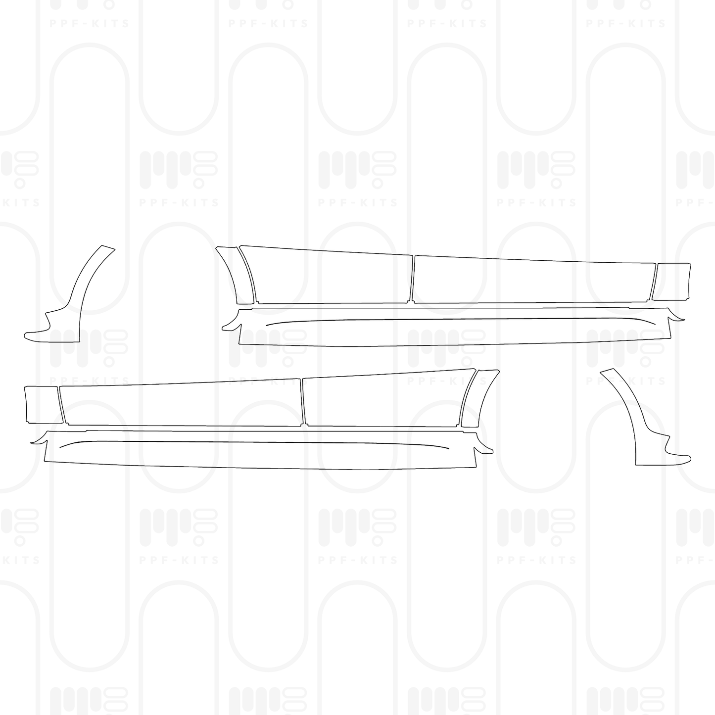 Pre-Cut PPF Mercedes-Benz A Class Hatchback AMG Line 2026