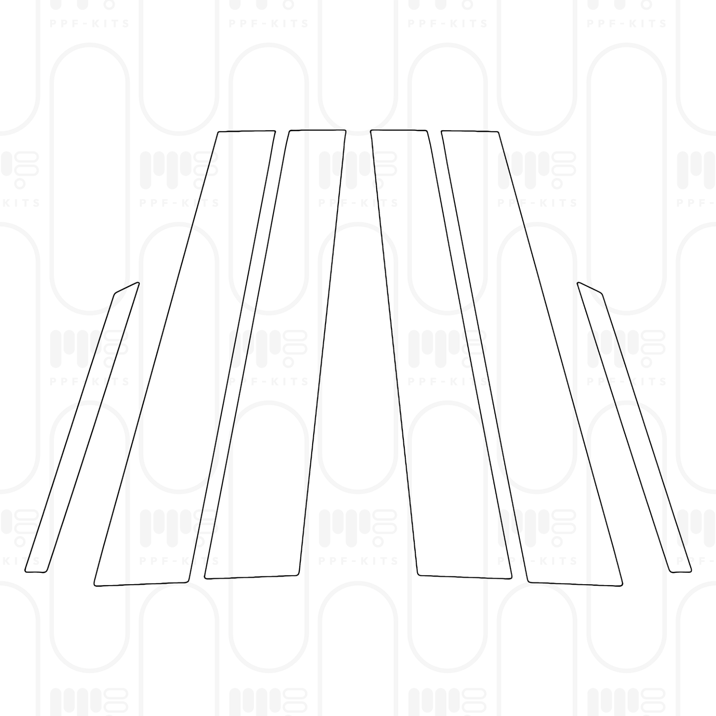 Pre-Cut PPF Mercedes-Benz EQS SUV 580 4MATIC 2026