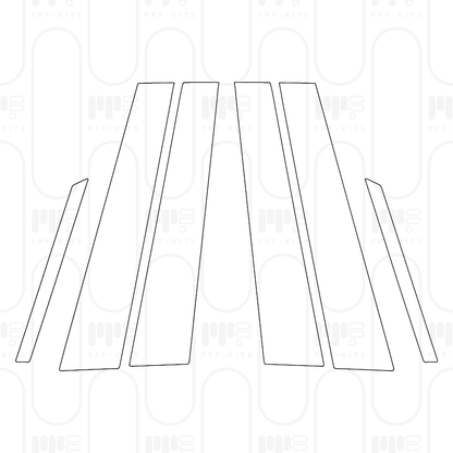 Pre-Cut PPF Mercedes-Benz EQS SUV 580 4MATIC 2026