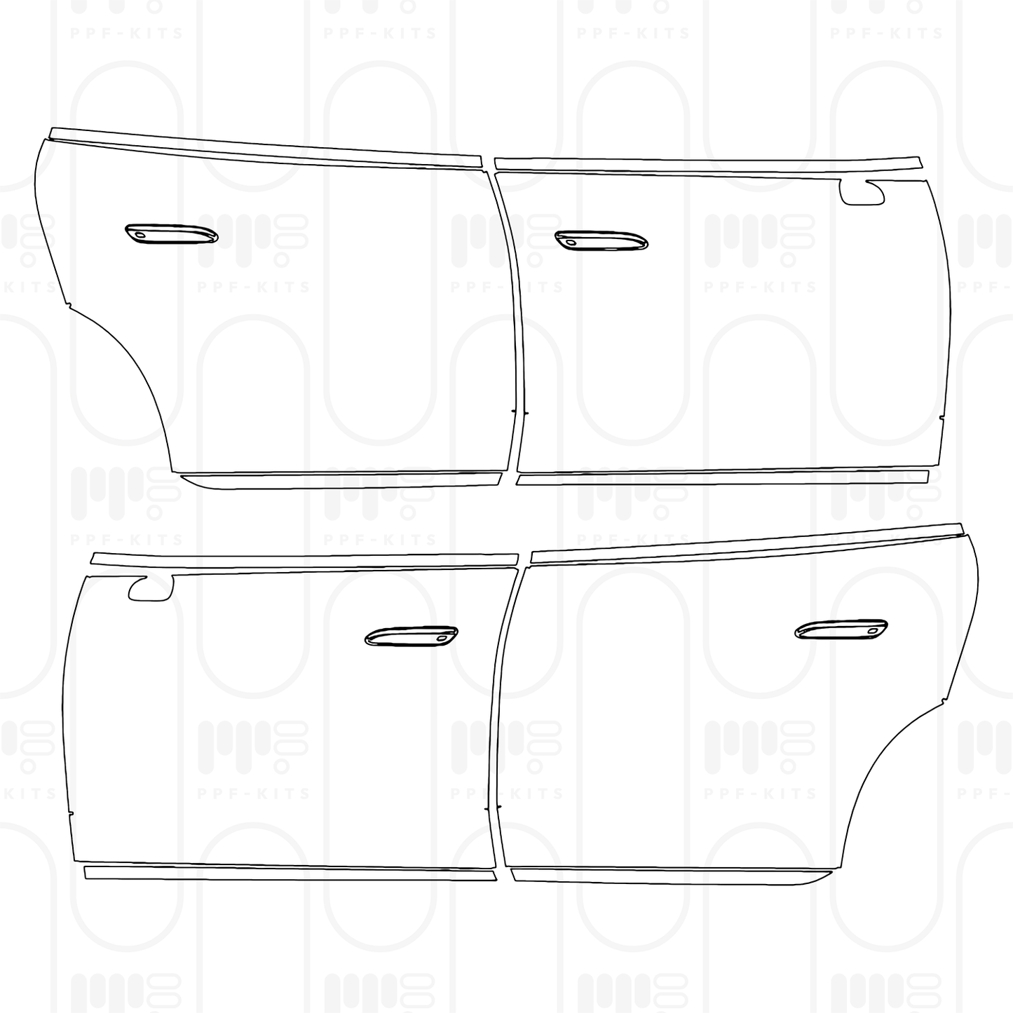 Pre-Cut PPF Mercedes-Benz EQS SUV 580 4MATIC 2026