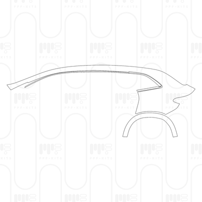 Pre-Cut PPF Mercedes-Benz EQS SUV 580 4MATIC 2026