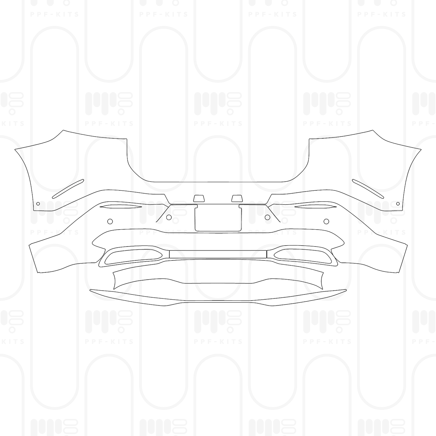 Pre-Cut PPF Mercedes-Benz EQS SUV 580 4MATIC 2026