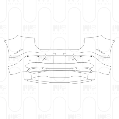 Pre-Cut PPF Mercedes-Benz EQS SUV 580 4MATIC 2026