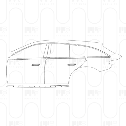 Pre-Cut PPF Mercedes-Benz E Class Wagon Estate All-Terrain 2026