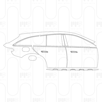 Pre-Cut PPF Mercedes-Benz E Class Wagon Estate All-Terrain 2026