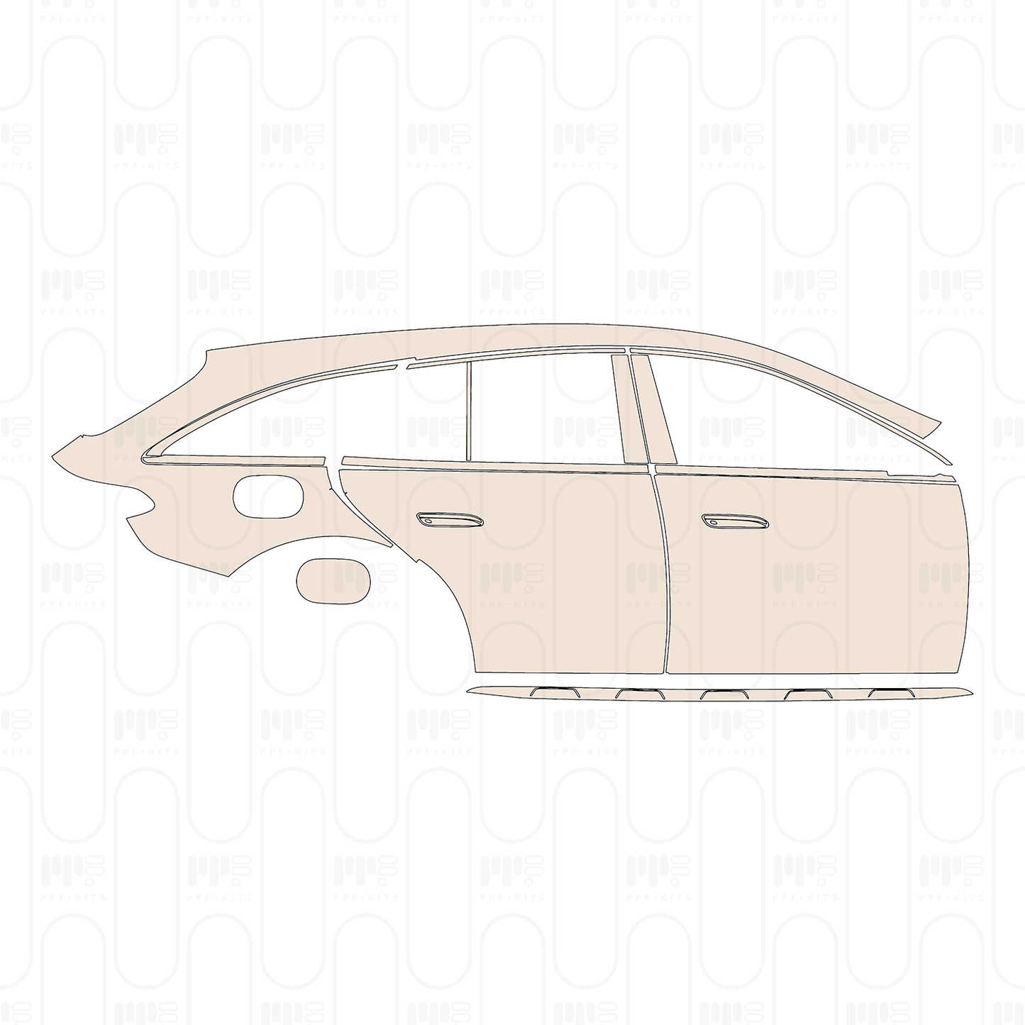 Pre-Cut PPF Mercedes-Benz E Class Wagon Estate All-Terrain 2026