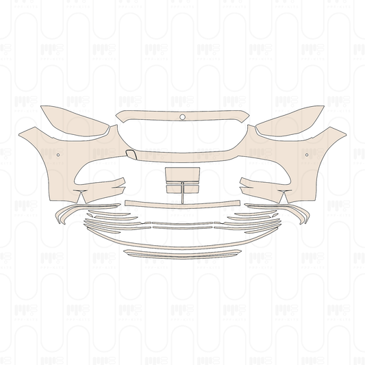 Pre-Cut PPF Mercedes-Benz S Class Sedan Base Extended Wheelbase 2026