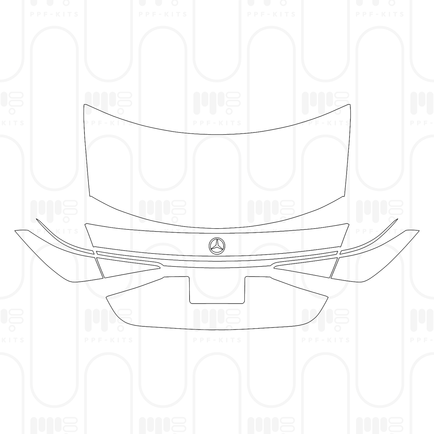 Pre-Cut PPF Mercedes-Benz S Class Sedan Base Extended Wheelbase 2026