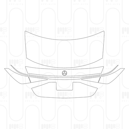 Pre-Cut PPF Mercedes-Benz S Class Sedan Base Extended Wheelbase 2026