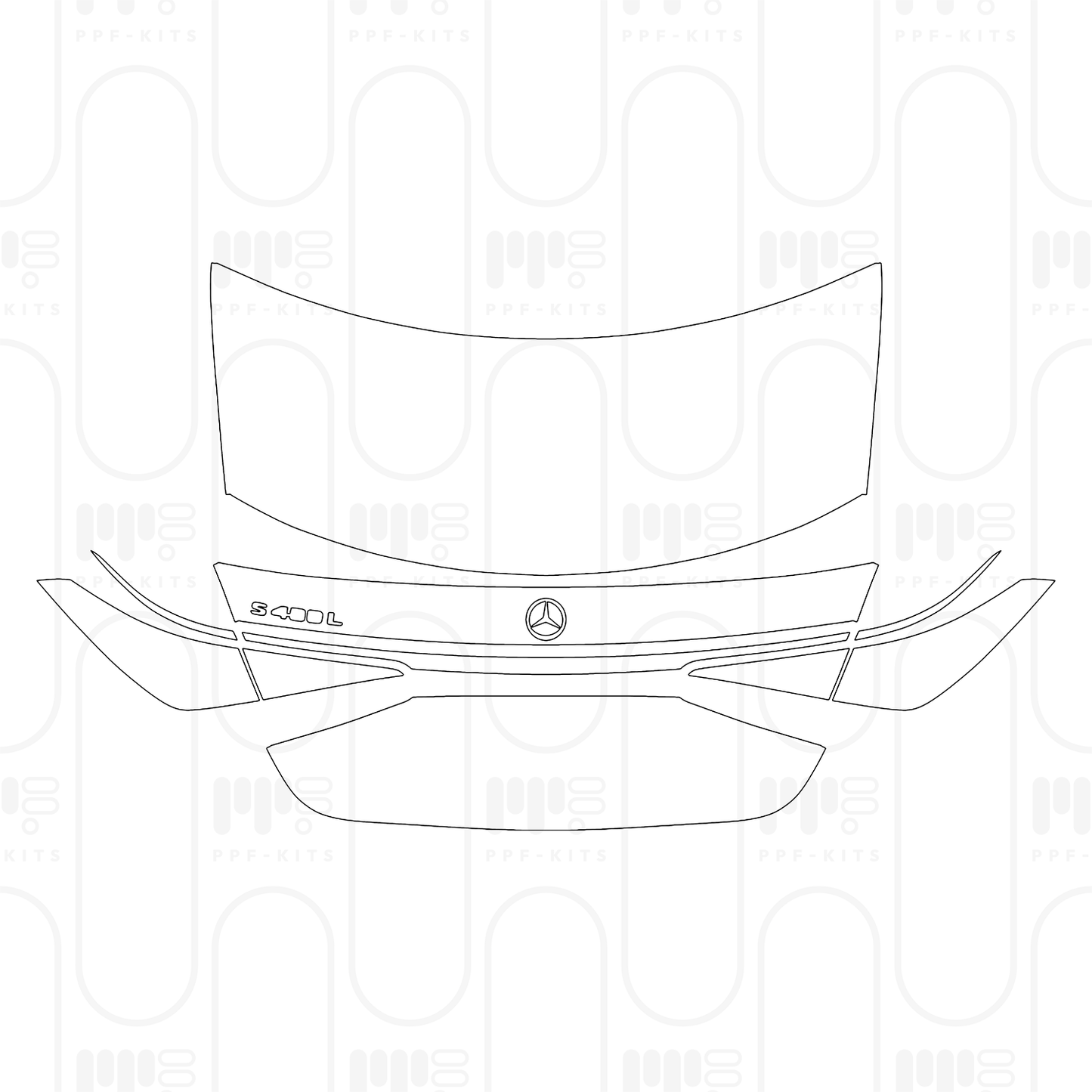 Pre-Cut PPF Mercedes-Benz S Class Sedan Base Extended Wheelbase 2026