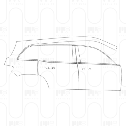 Pre-Cut PPF Mercedes-Benz GLB AMG Line 2026