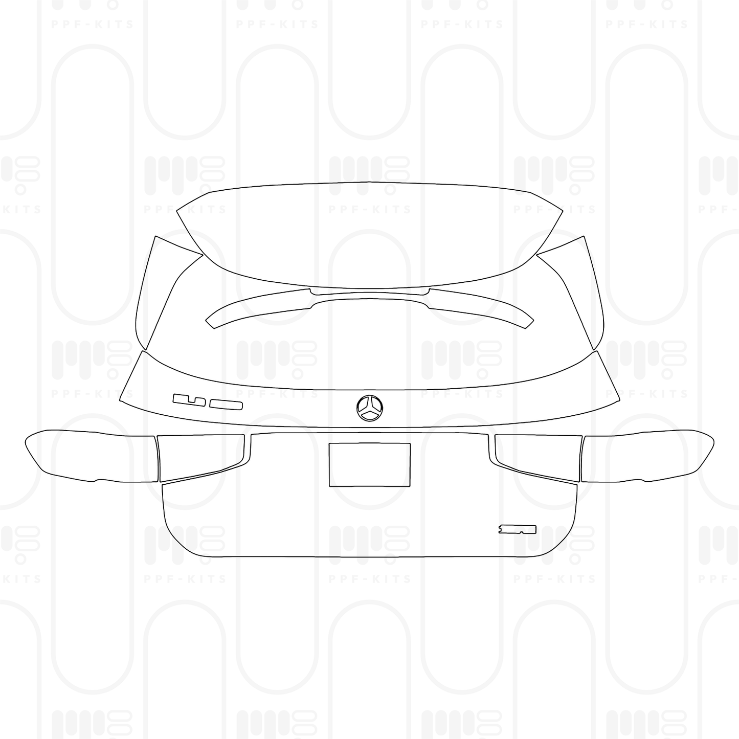 Pre-Cut PPF Mercedes-Benz GLB AMG Line 2026
