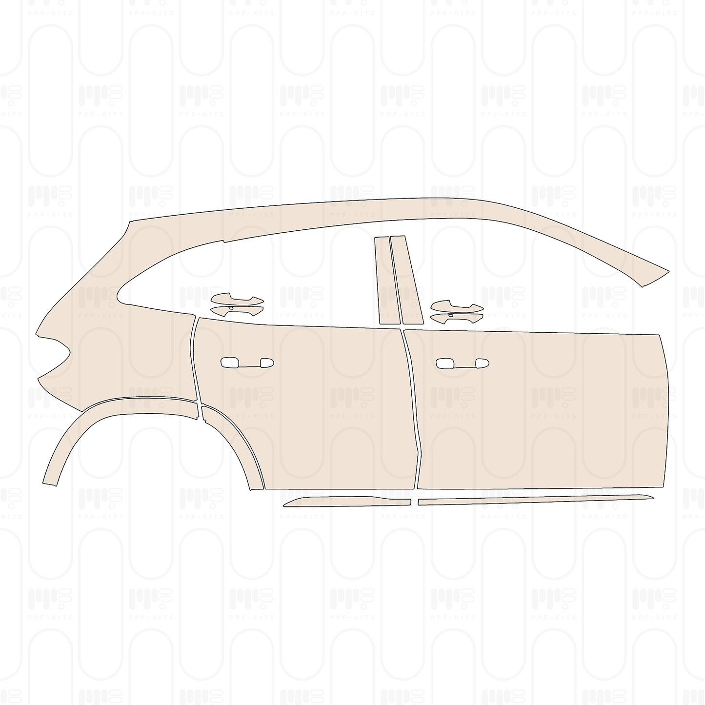 Pre-Cut PPF Mercedes-Benz GLA Sport 2026