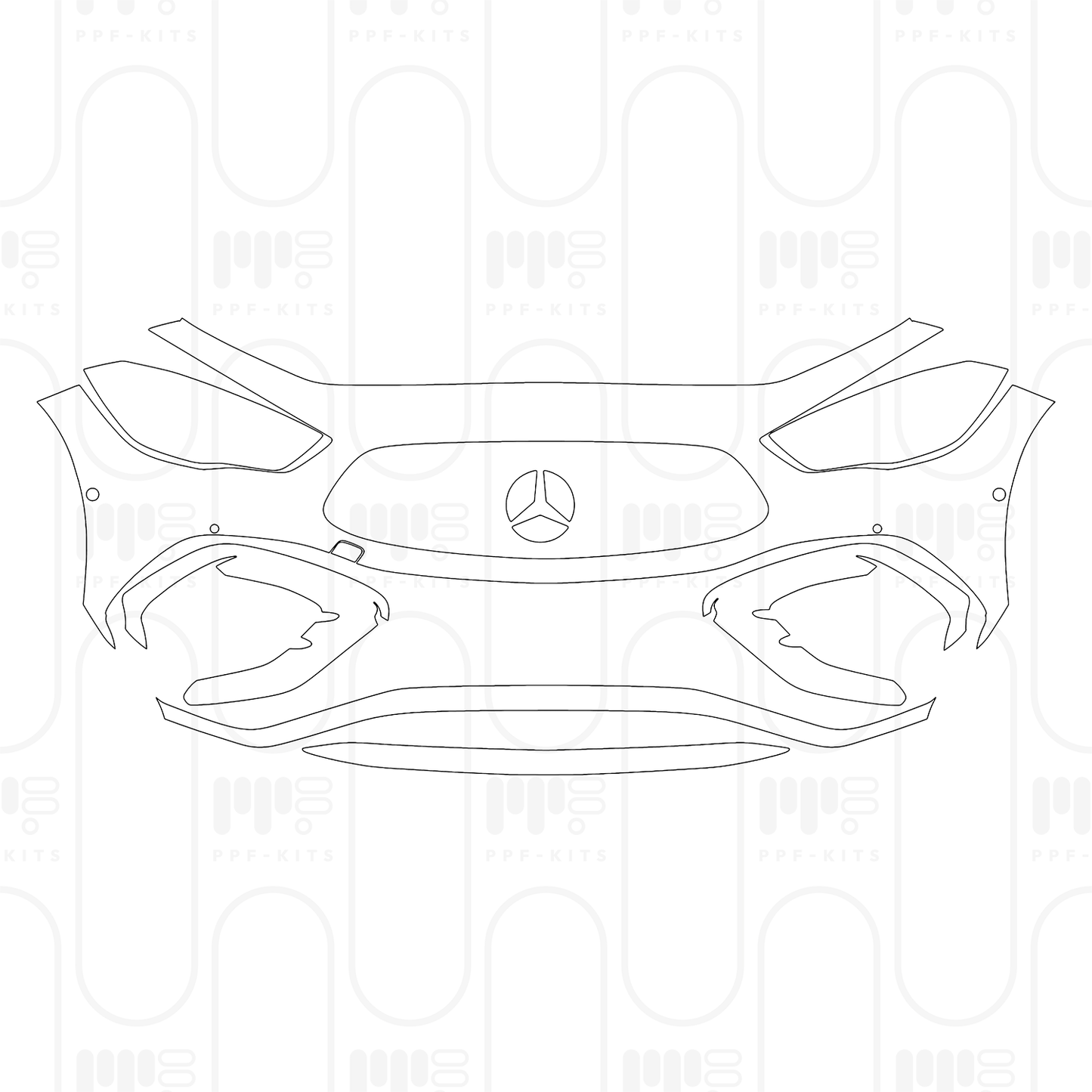 Pre-Cut PPF Mercedes-Benz GLA AMG GLA 45 2026