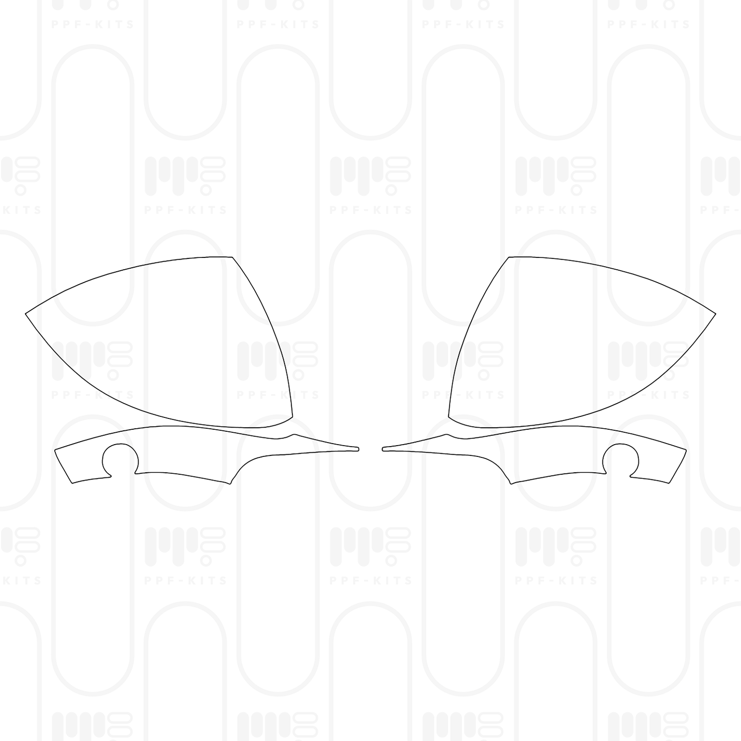 Pre-Cut PPF Mercedes-Benz GLC SUV Standard Wheelbase (GLC) AMG Line 2026