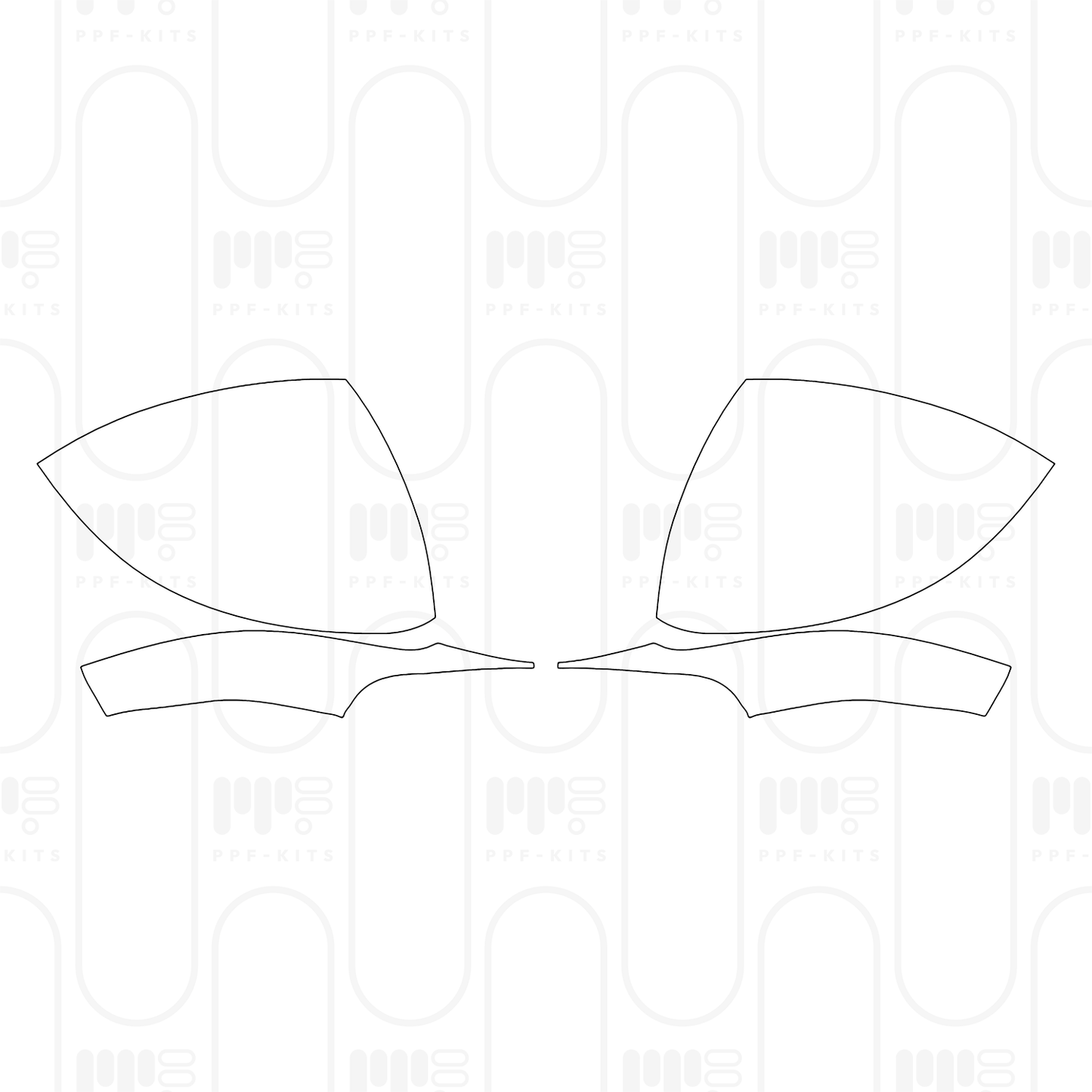 Pre-Cut PPF Mercedes-Benz GLC SUV Standard Wheelbase (GLC) AMG Line 2026