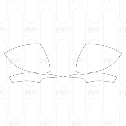 Pre-Cut PPF Mercedes-Benz GLC SUV Standard Wheelbase (GLC) AMG Line 2026