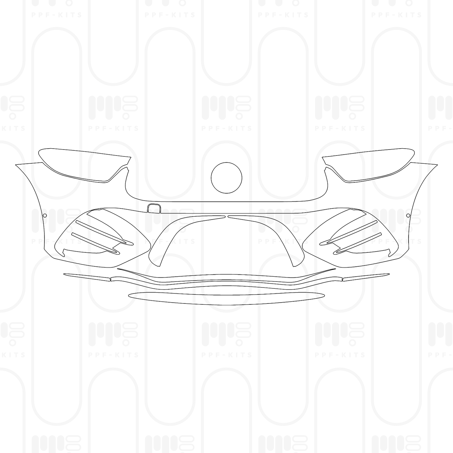 Pre-Cut PPF Mercedes-Benz GLC Coupe AMG GLC 63 S e Performance 2026