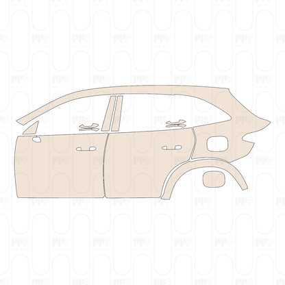 Pre-Cut PPF Mercedes-Benz GLC SUV AMG GLC 63 S e Performance 2026