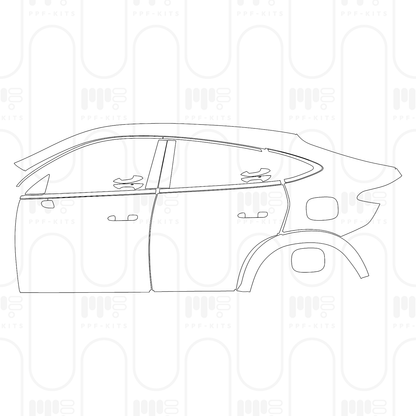 Pre-Cut PPF Mercedes-Benz GLC Coupe AMG GLC 63 S e Performance 2026