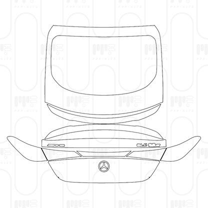Pre-Cut PPF Mercedes-Benz GLC Coupe AMG GLC 63 S e Performance 2026