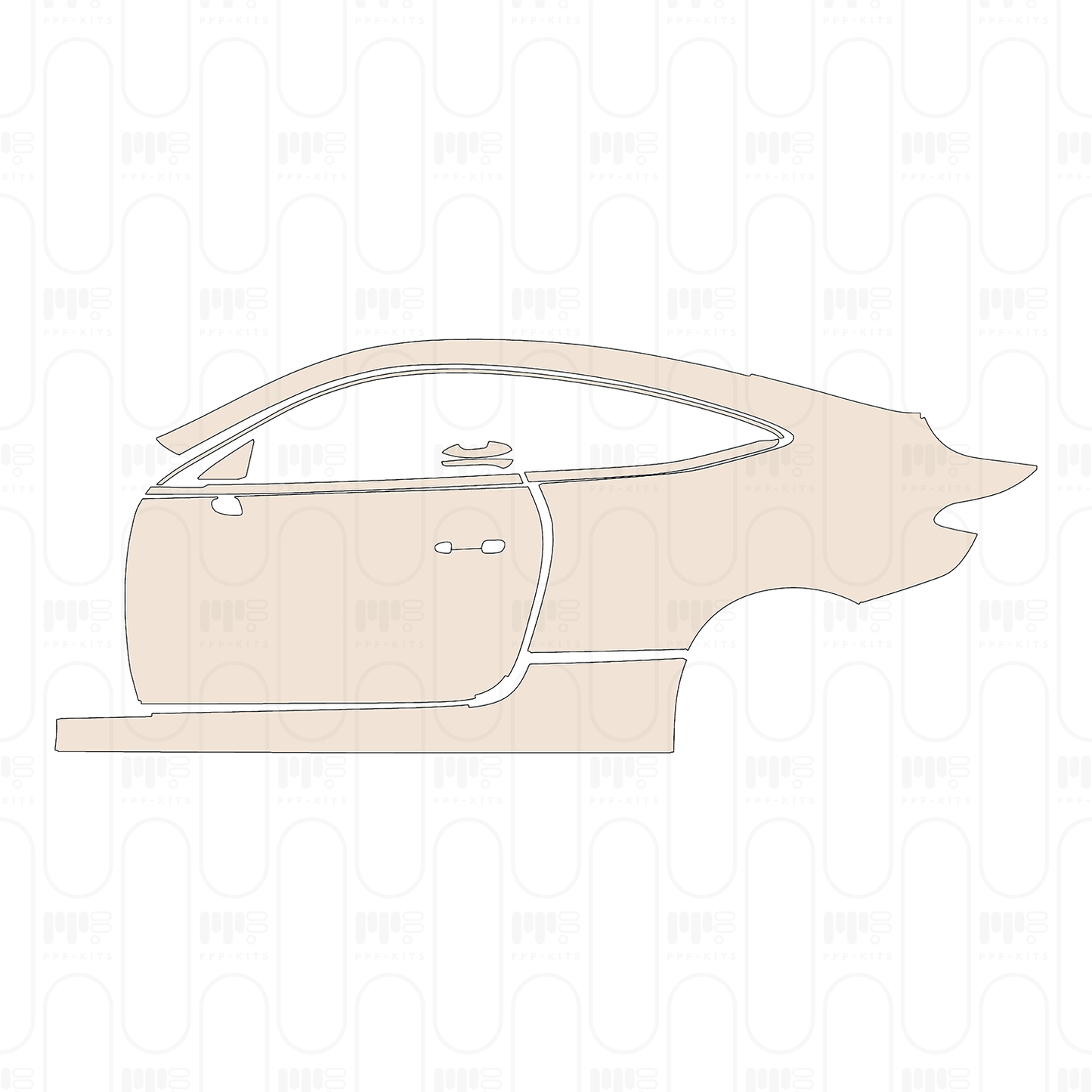 Pre-Cut PPF Mercedes-Benz CLE Coupe AMG Line 2026