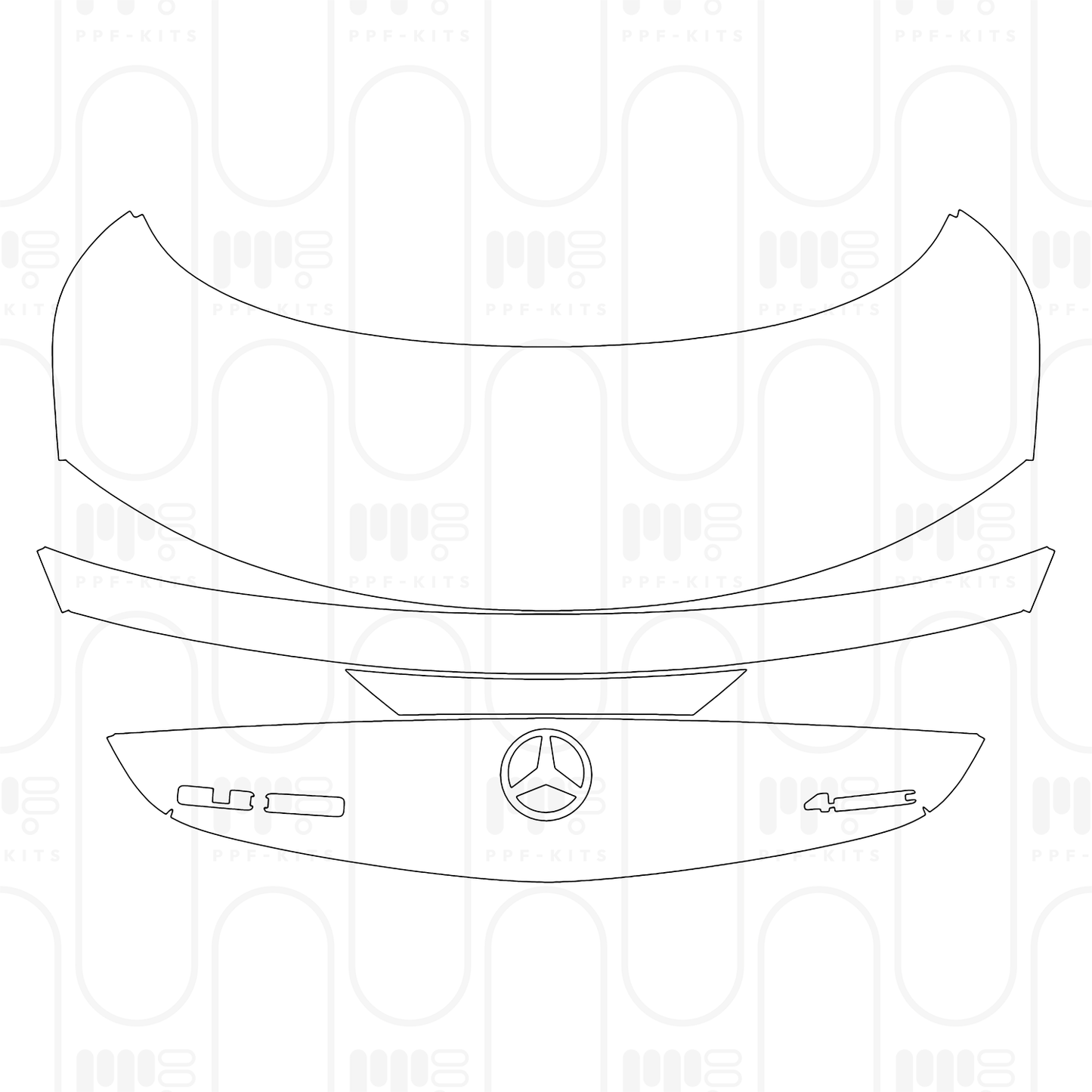 Pre-Cut PPF Mercedes-Benz CLE Coupe Base 2026