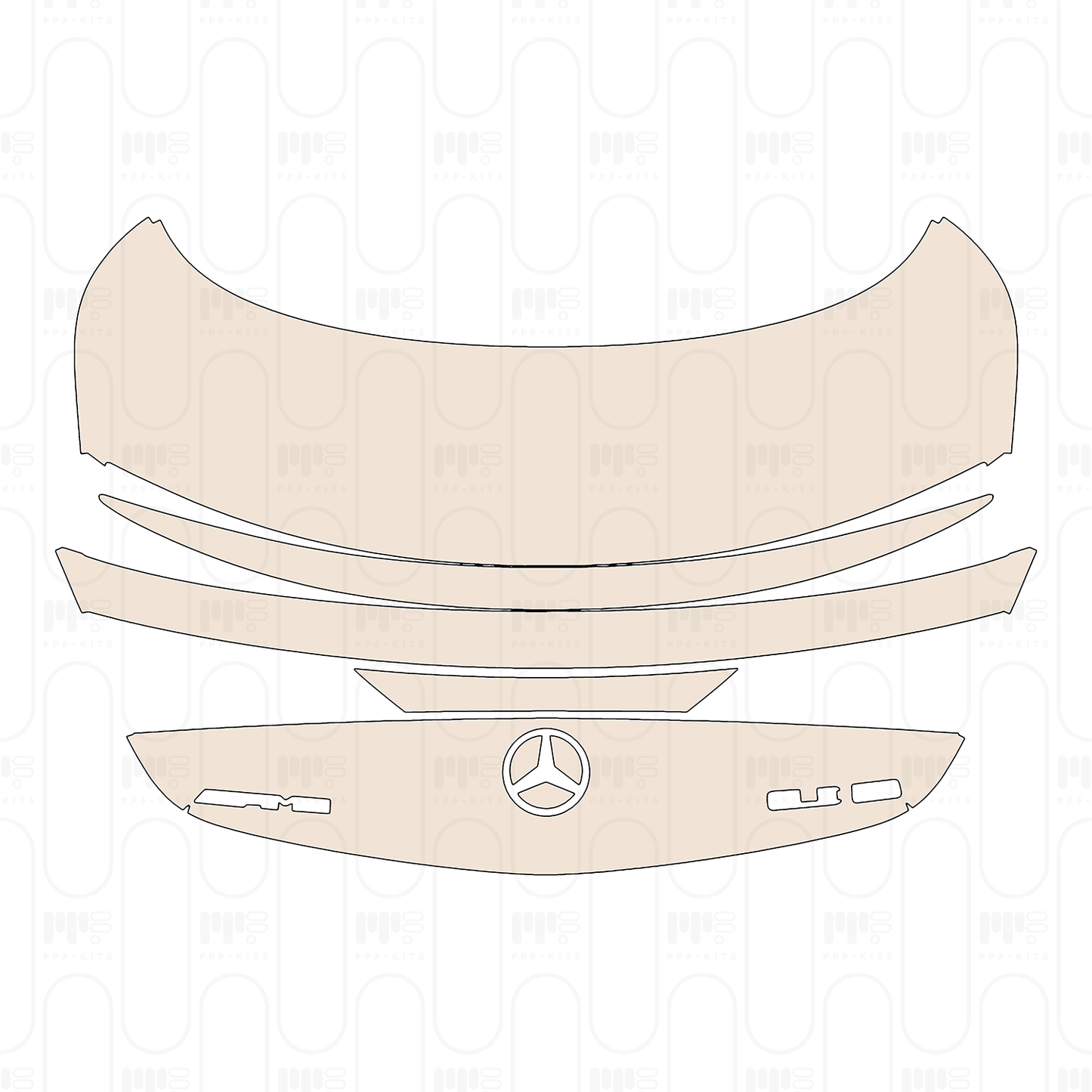 Pre-Cut PPF Mercedes-Benz CLE Coupe AMG CLE 53 2026