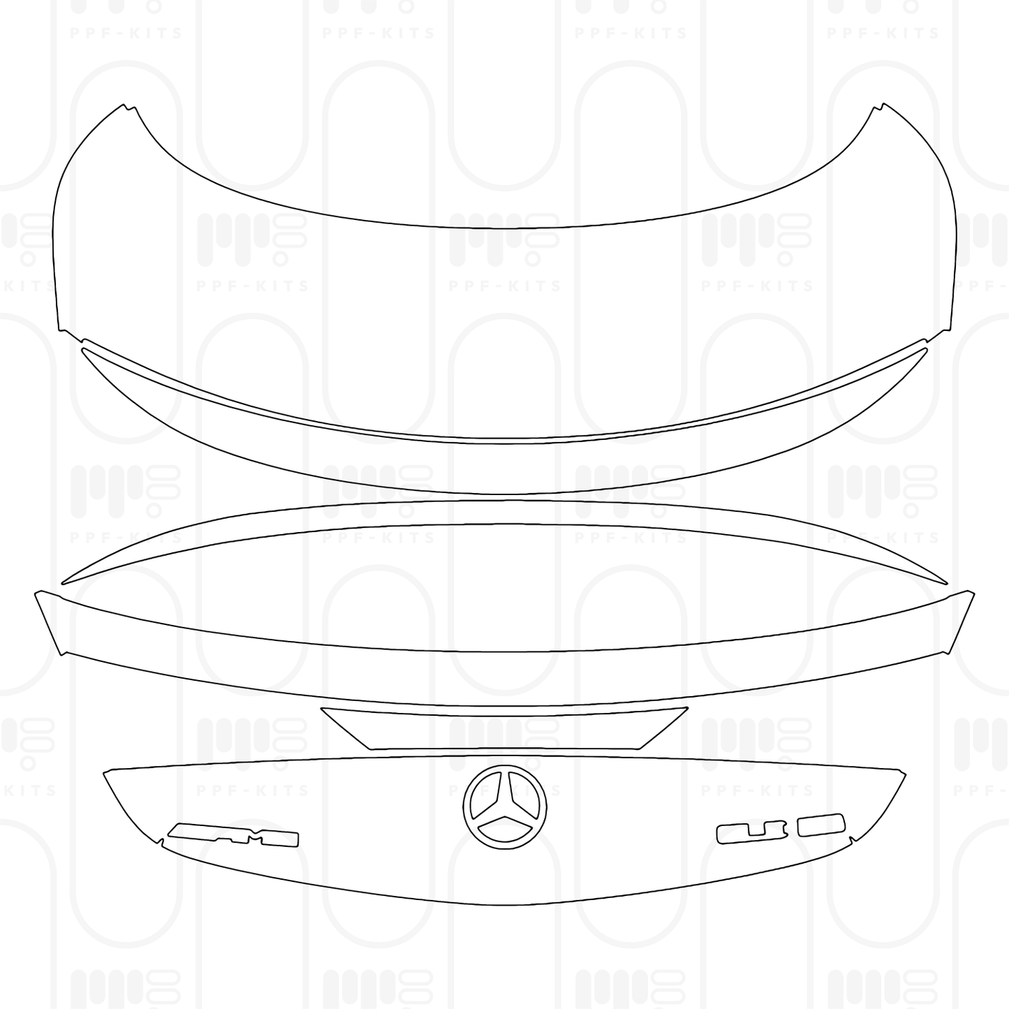 Pre-Cut PPF Mercedes-Benz CLE Coupe AMG CLE 53 2026