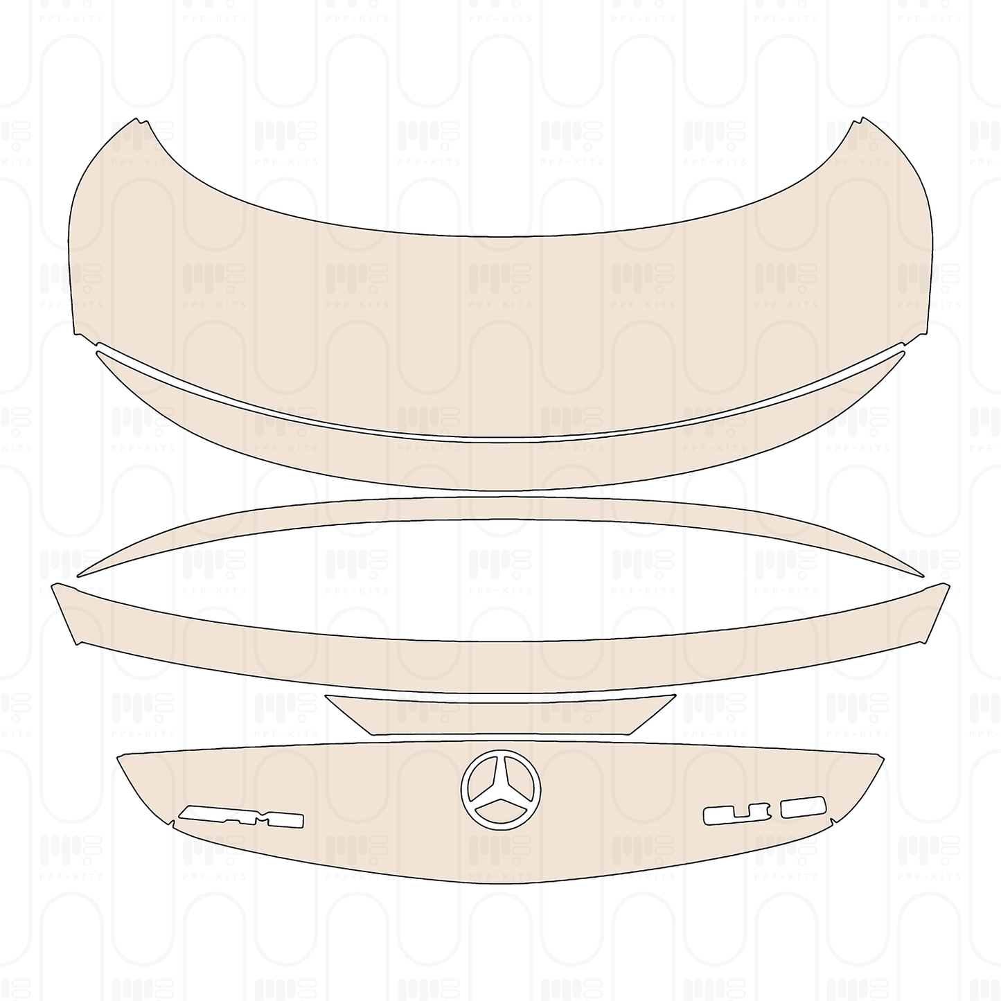 Pre-Cut PPF Mercedes-Benz CLE Coupe AMG CLE 53 2026