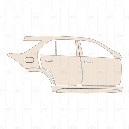 Pre-Cut PPF Mercedes-Benz GLE SUV AMG GLE 63 S 2026