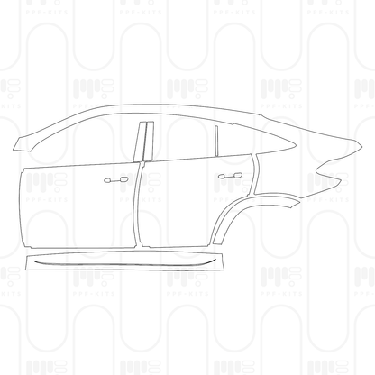 Pre-Cut PPF Mercedes-Benz GLE Coupe AMG Line 2026