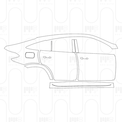 Pre-Cut PPF Mercedes-Benz GLE Coupe AMG Line 2026