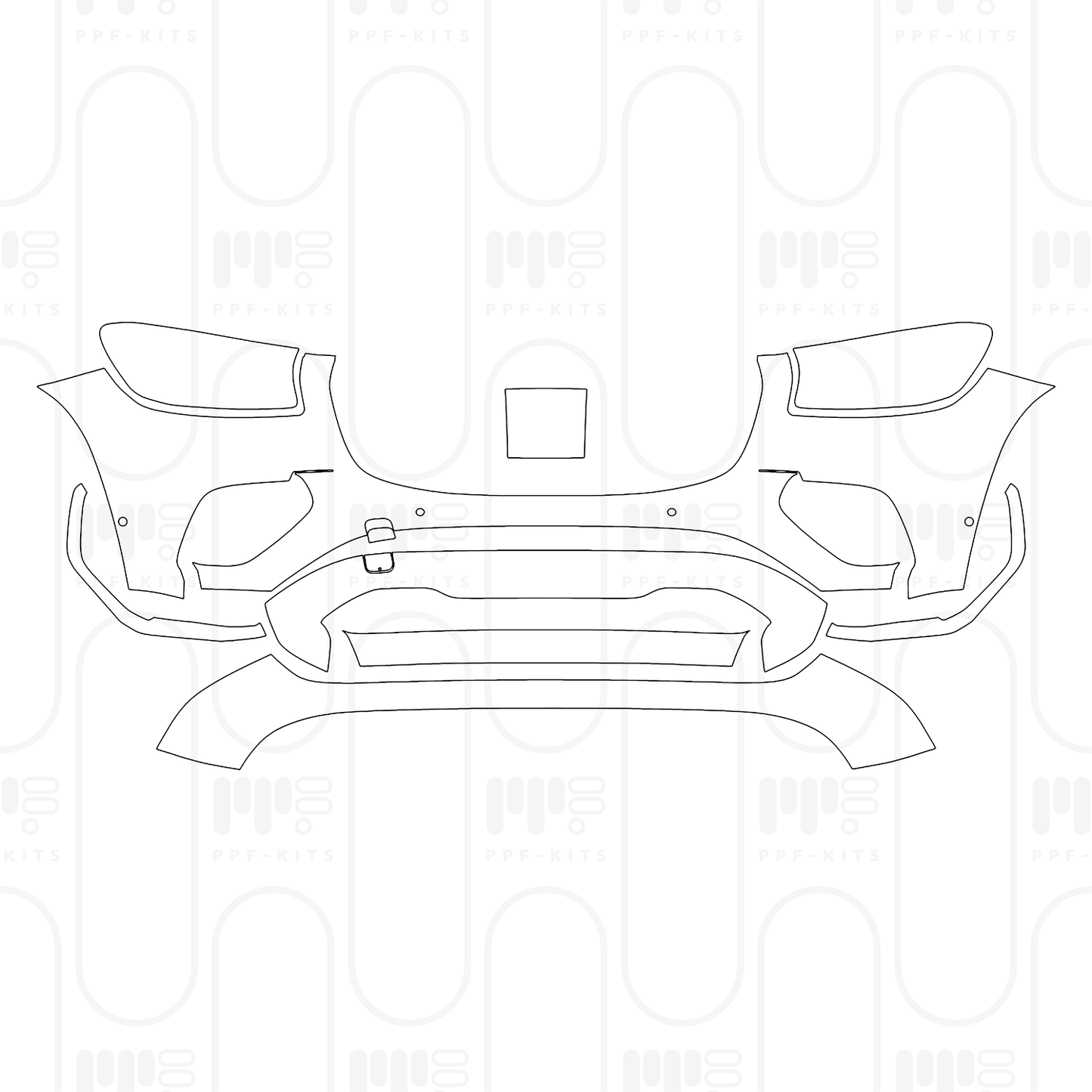 Pre-Cut PPF Mercedes-Benz Maybach GLS 2026