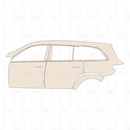 Pre-Cut PPF Mercedes-Benz GLS AMG Line 2026