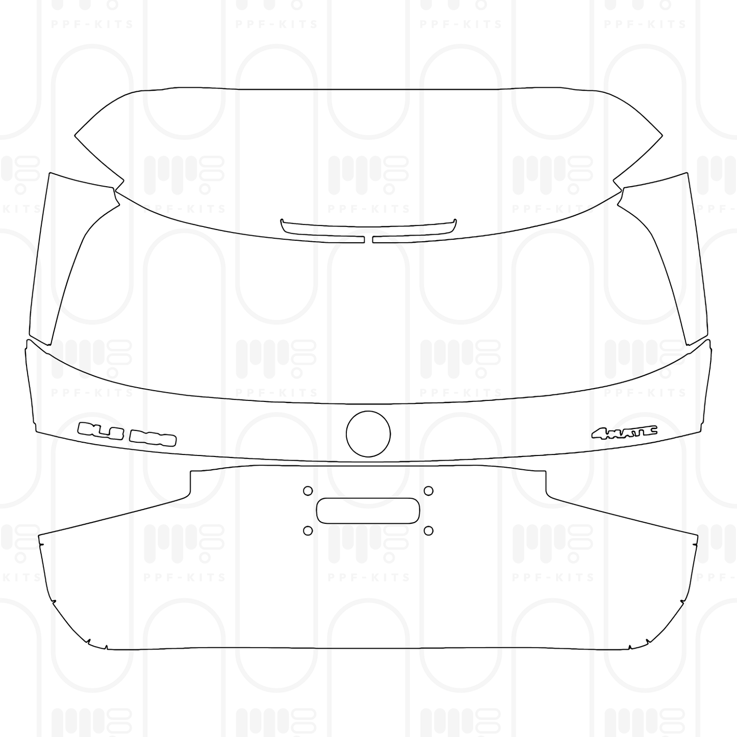 Pre-Cut PPF Mercedes-Benz GLS Base 2026