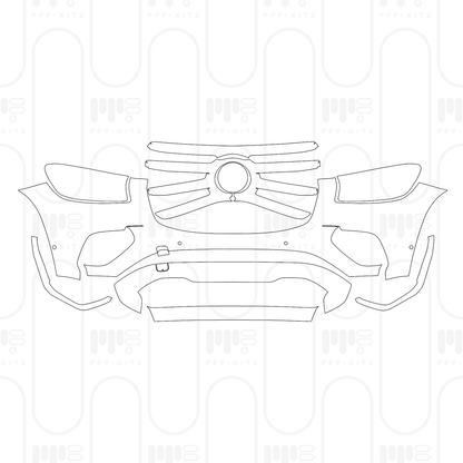 Pre-Cut PPF Mercedes-Benz GLS Base 2026