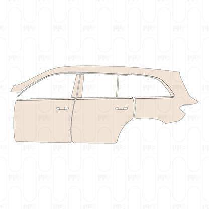 Pre-Cut PPF Mercedes-Benz GLS Base 2026
