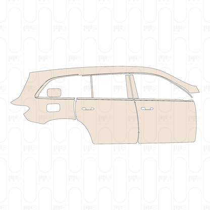 Pre-Cut PPF Mercedes-Benz GLS Base 2026