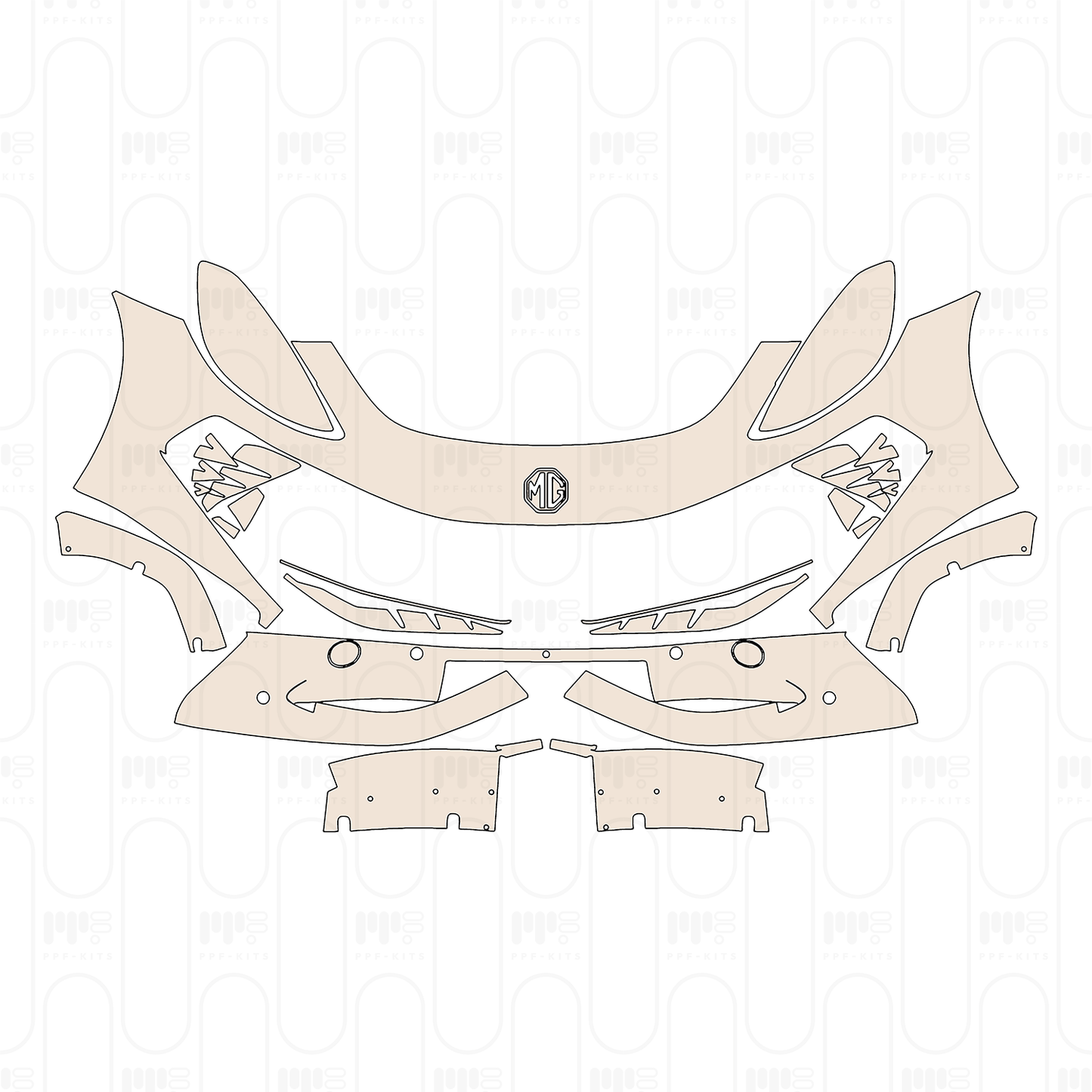 Pre-Cut PPF MG Cyberster (EU) 2026