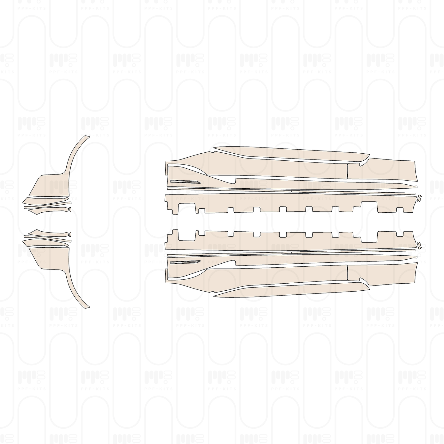 Pre-Cut PPF MG Cyberster (EU) 2026