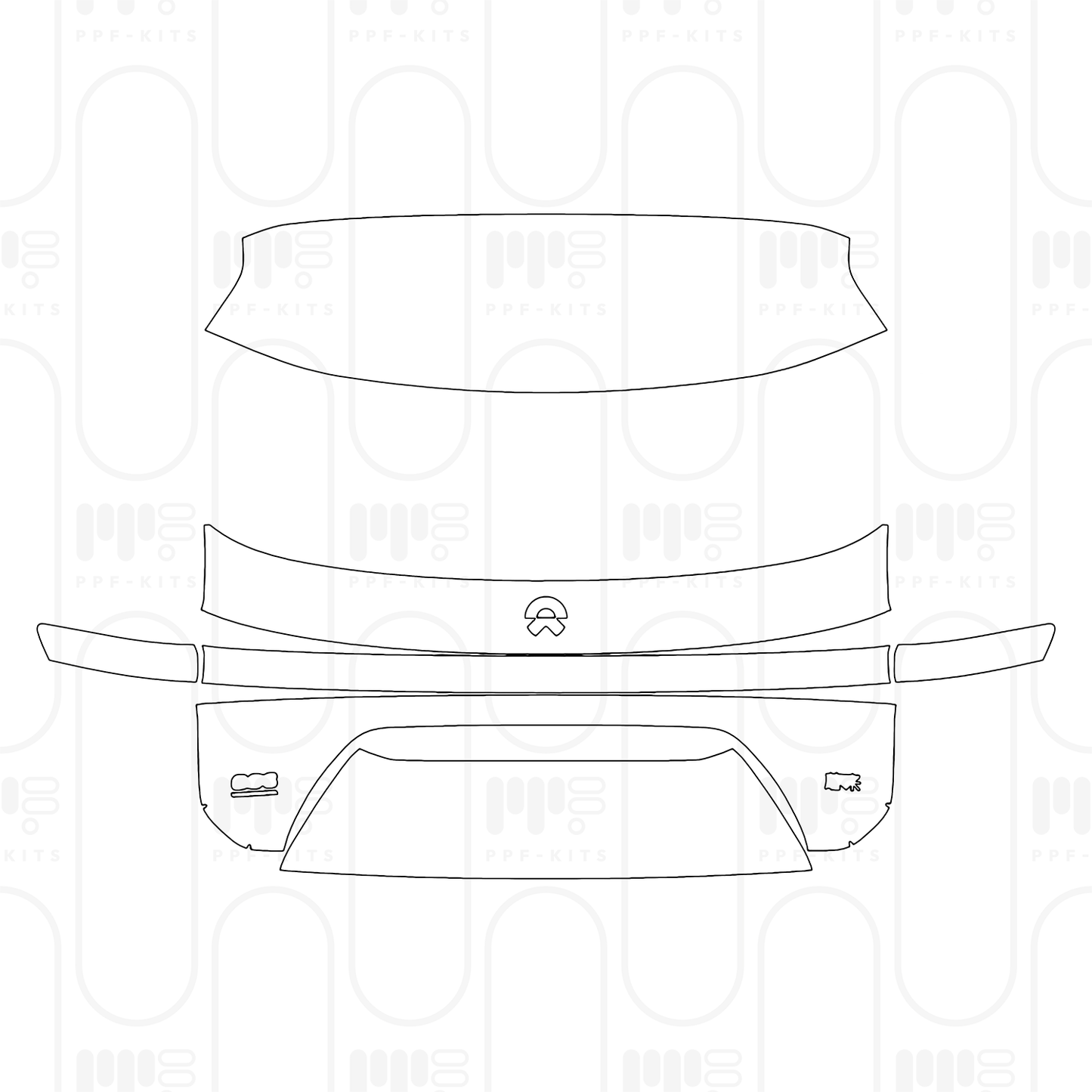 Pre-Cut PPF NIO ES8 2026