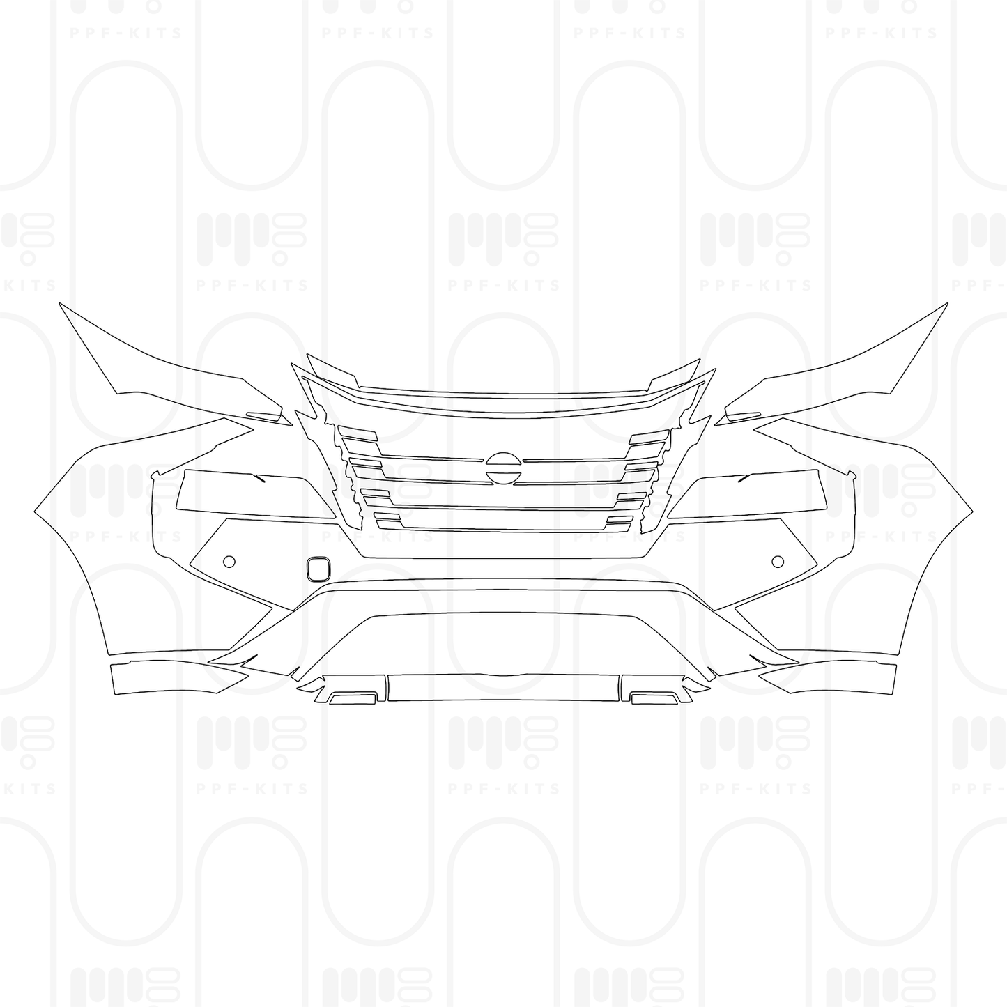 Pre-Cut PPF Nissan Rogue Platinum 2026