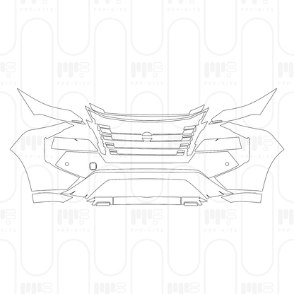 Pre-Cut PPF Nissan Rogue Platinum 2026