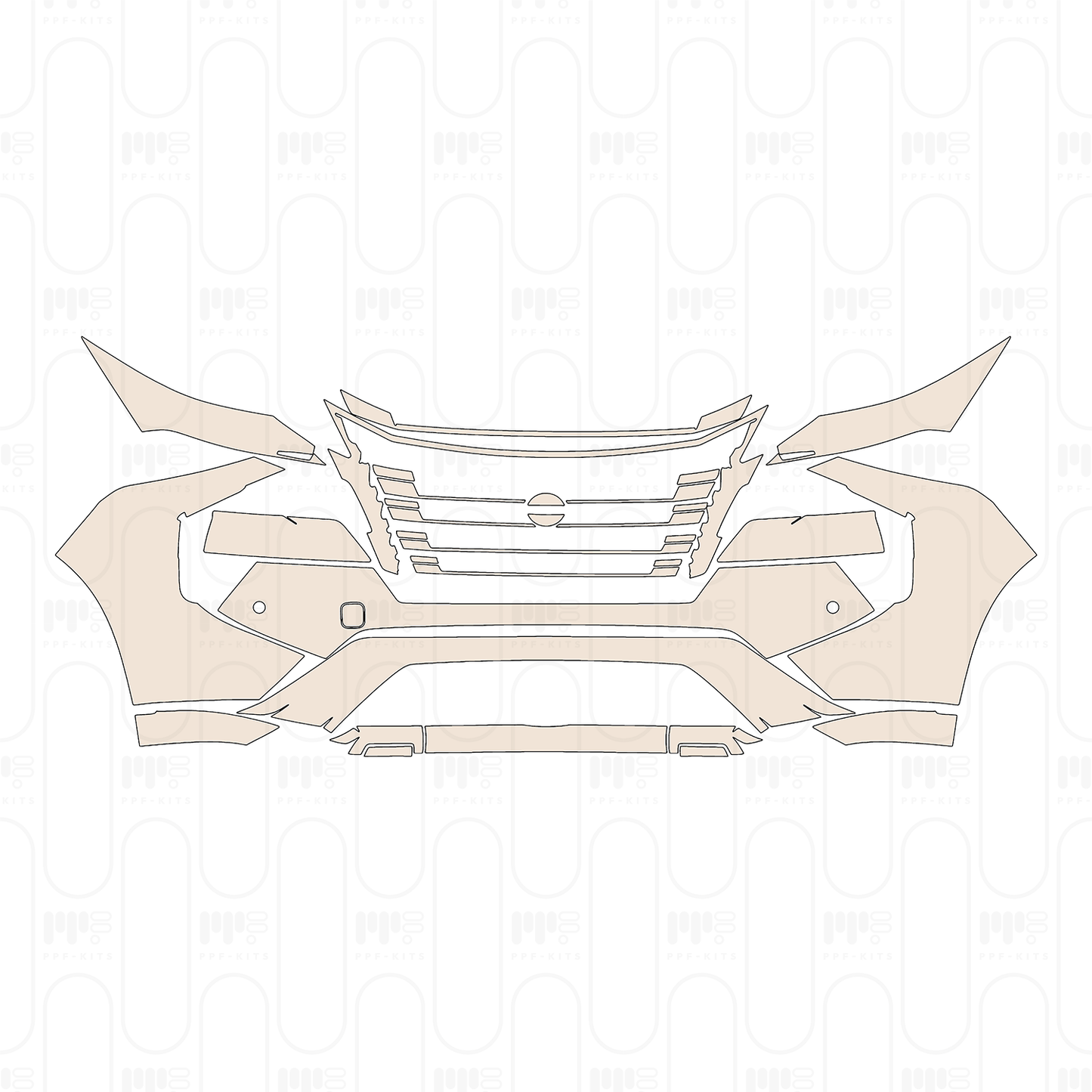 Pre-Cut PPF Nissan Rogue SL 2026