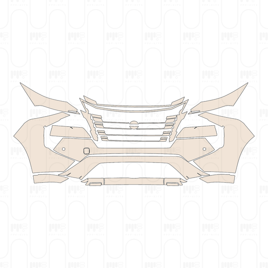 Pre-Cut PPF Nissan Rogue Platinum 2026