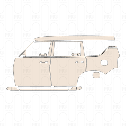 Pre-Cut PPF Nissan Patrol (ME) SE T2 2026