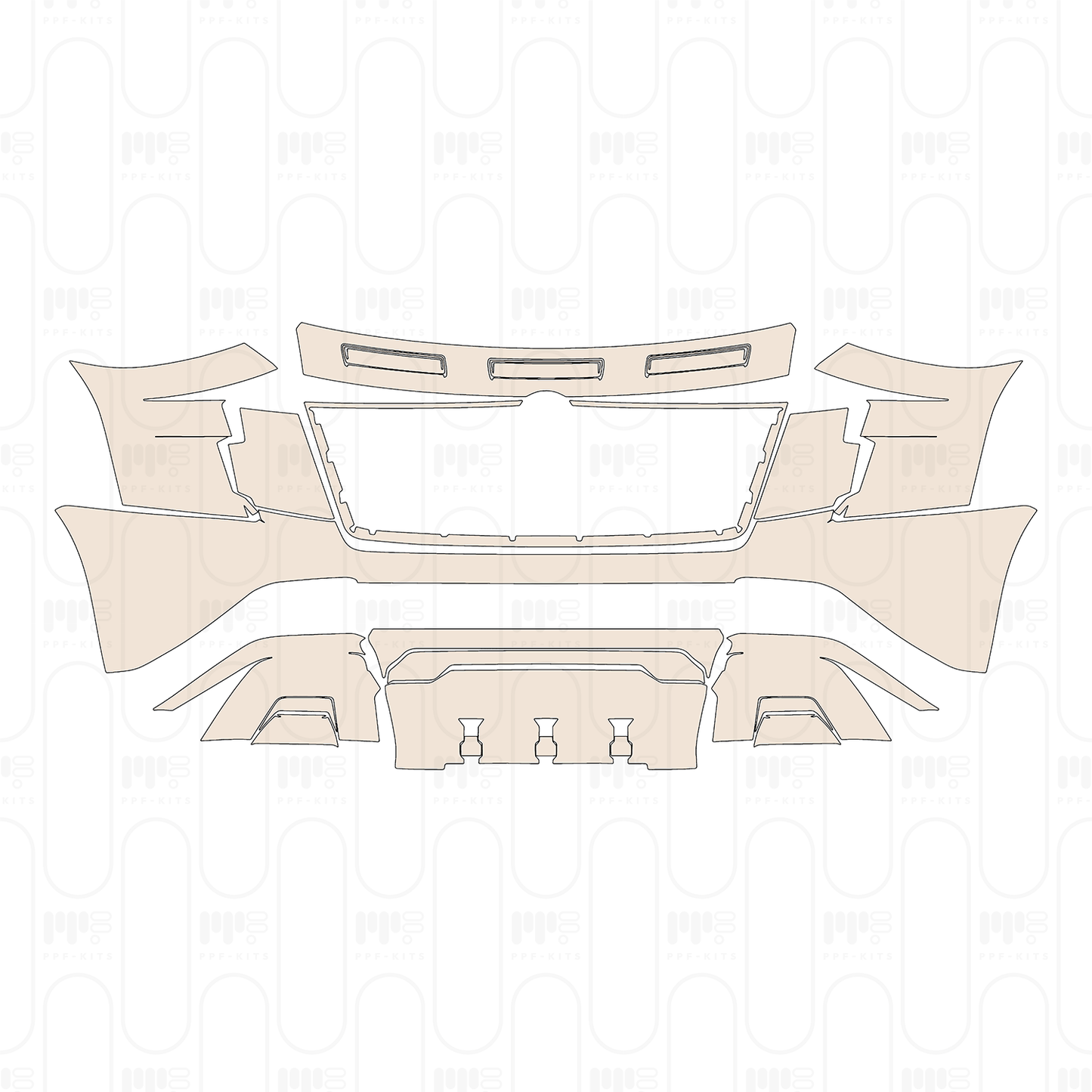 Pre-Cut PPF Nissan Armada (US) PRO-4X 2026