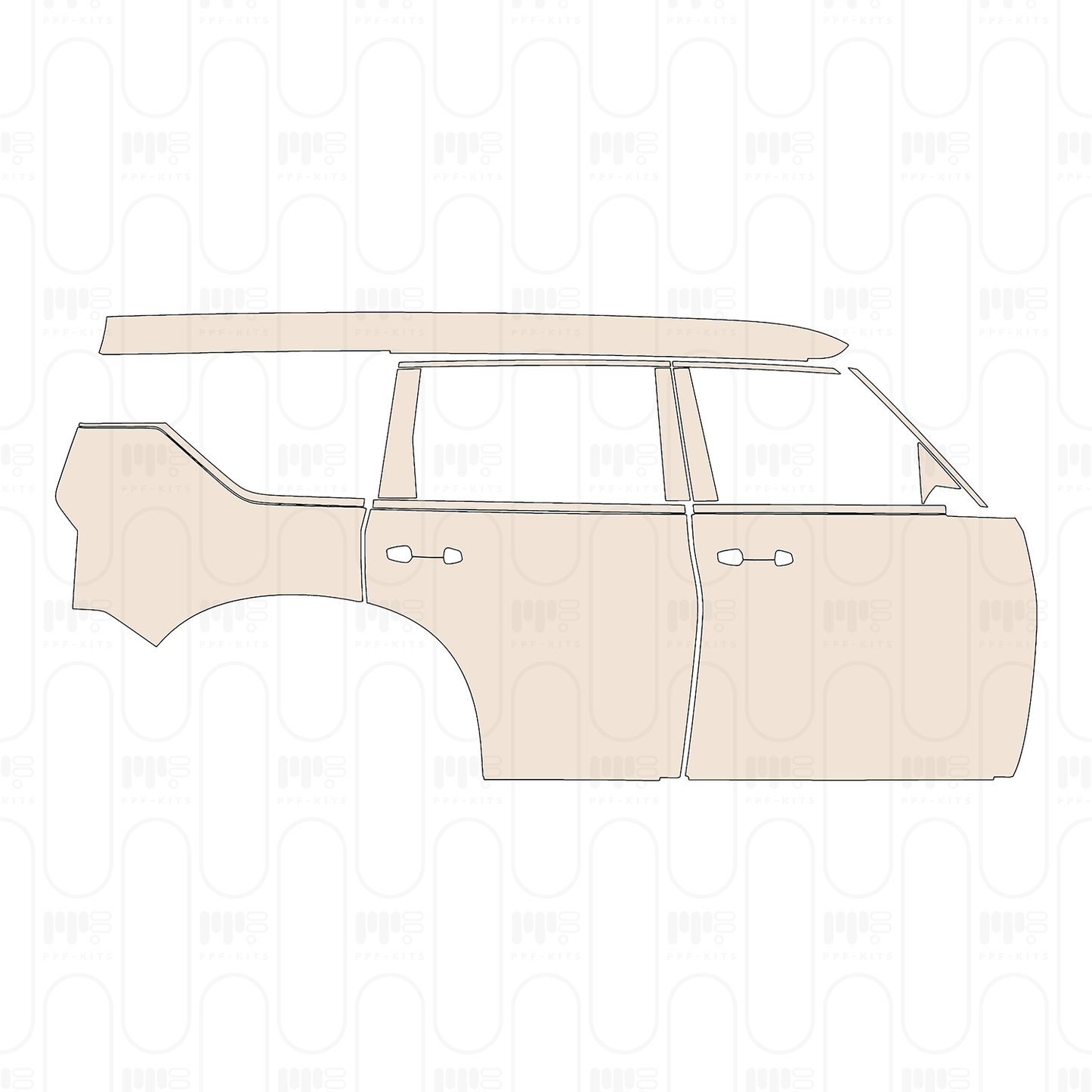 Pre-Cut PPF Nissan Armada (US) PRO-4X 2026