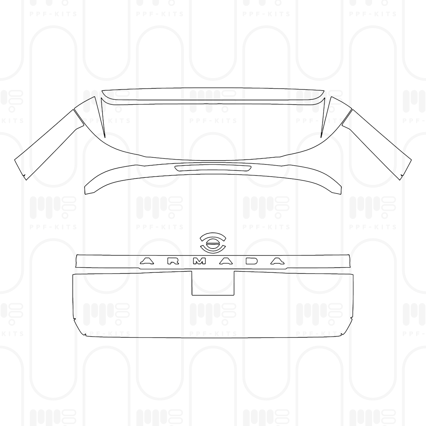 Pre-Cut PPF Nissan Armada (US) PRO-4X 2026
